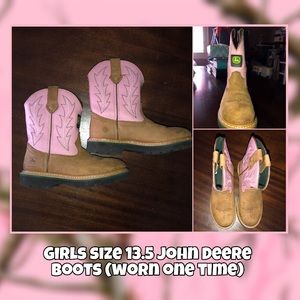 Girls John Deere Boots